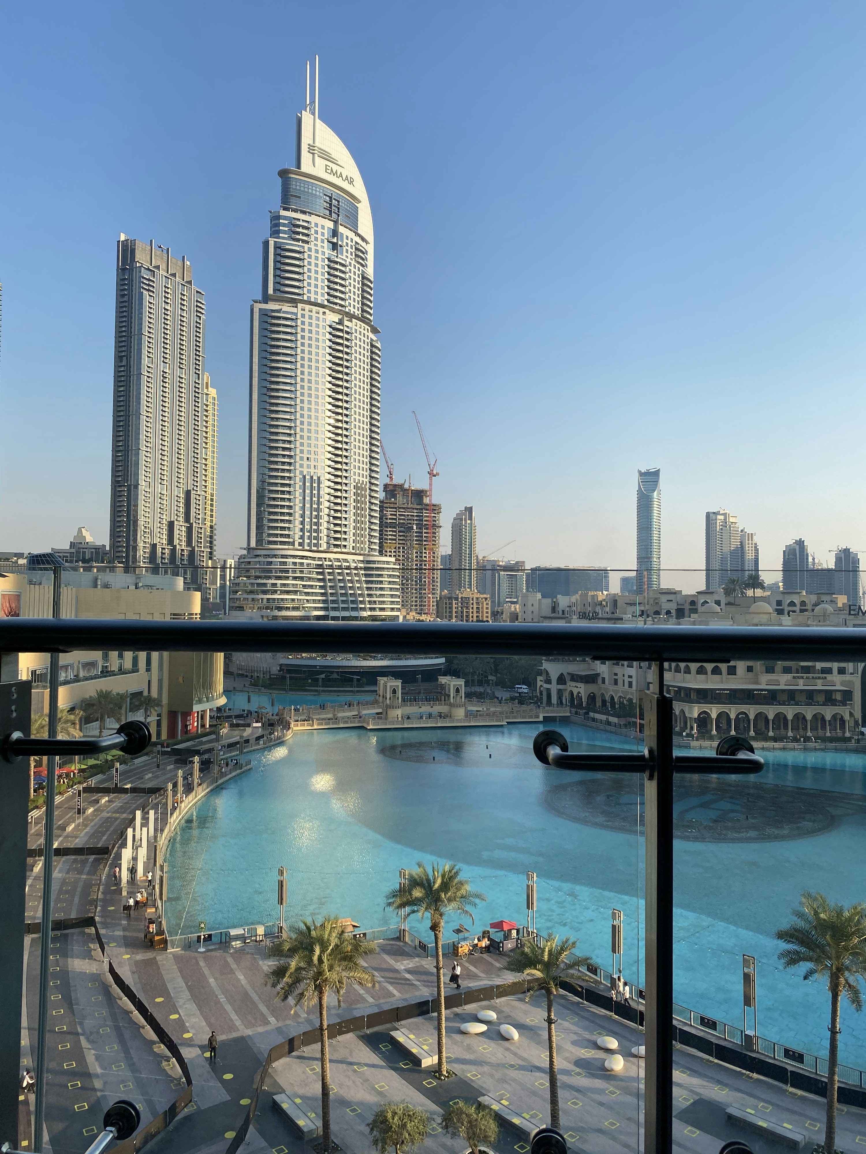 Beautiful Dubai Mall Fountain
