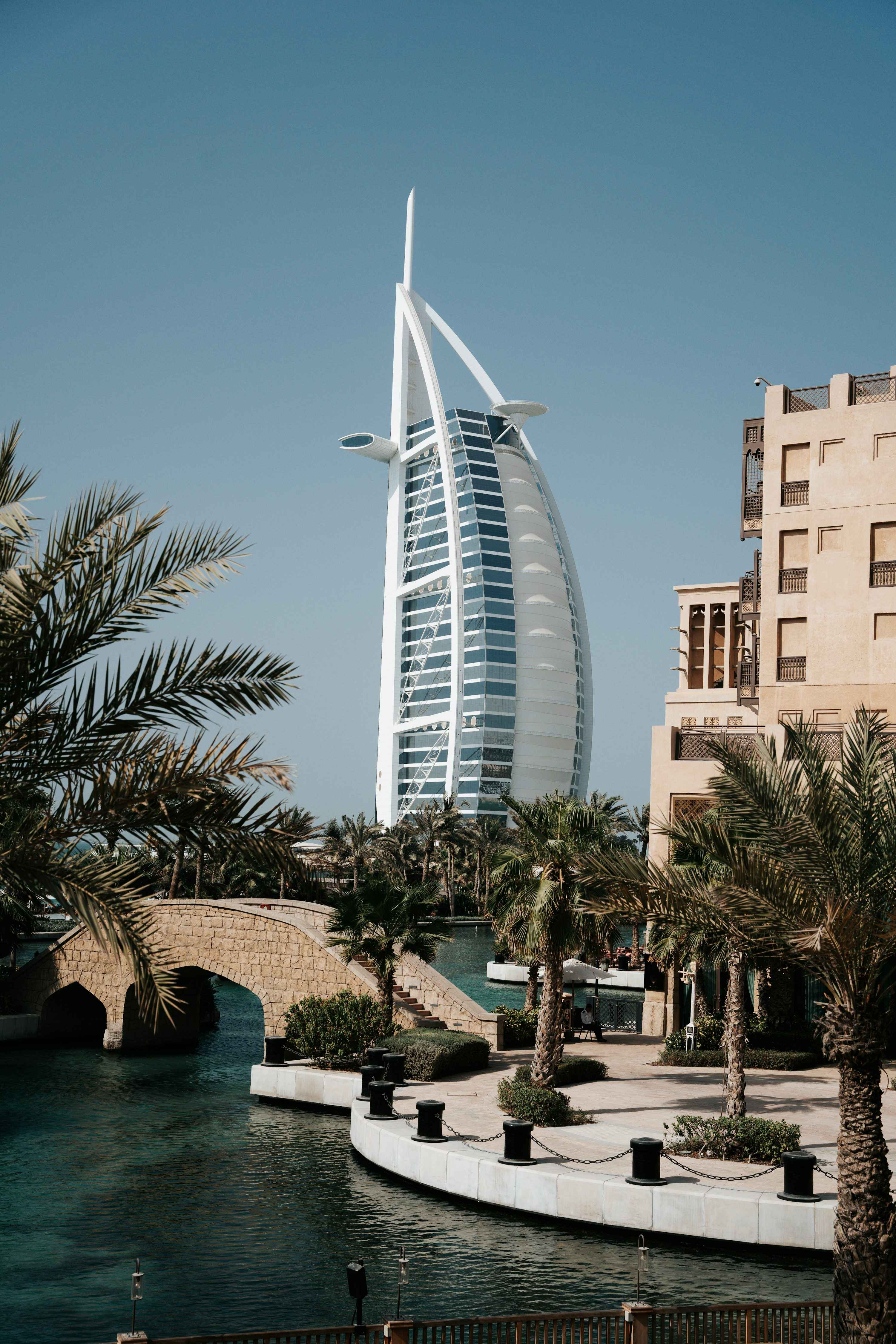 Dubai skyline view